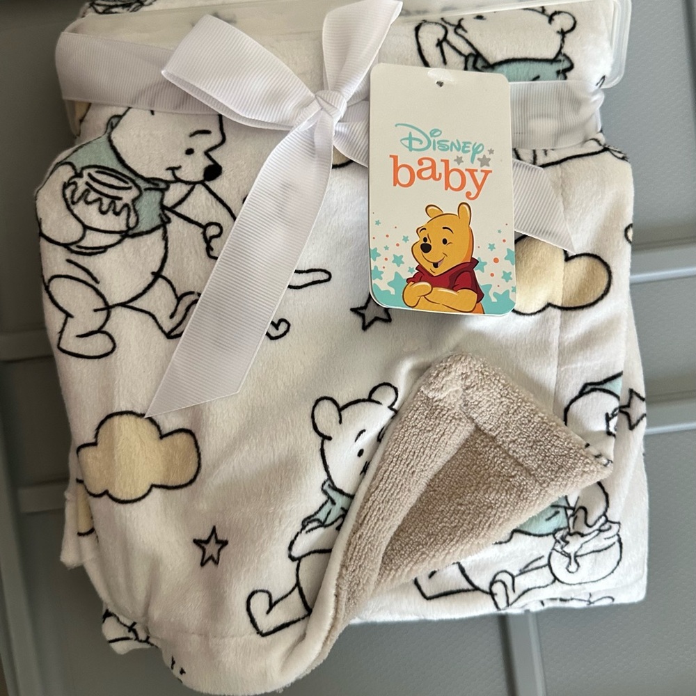 Disney New Baby Winnie the Pooh Blanket